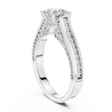 Ladies Ring LR-0281@7 - White Gold - Image