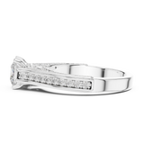 Ladies Ring LR-0281@7 - White Gold - Image