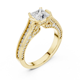 Ladies Ring LR-0281@7 - Yellow Gold - Image