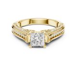 Ladies Ring LR-0281@7 - Yellow Gold - Image