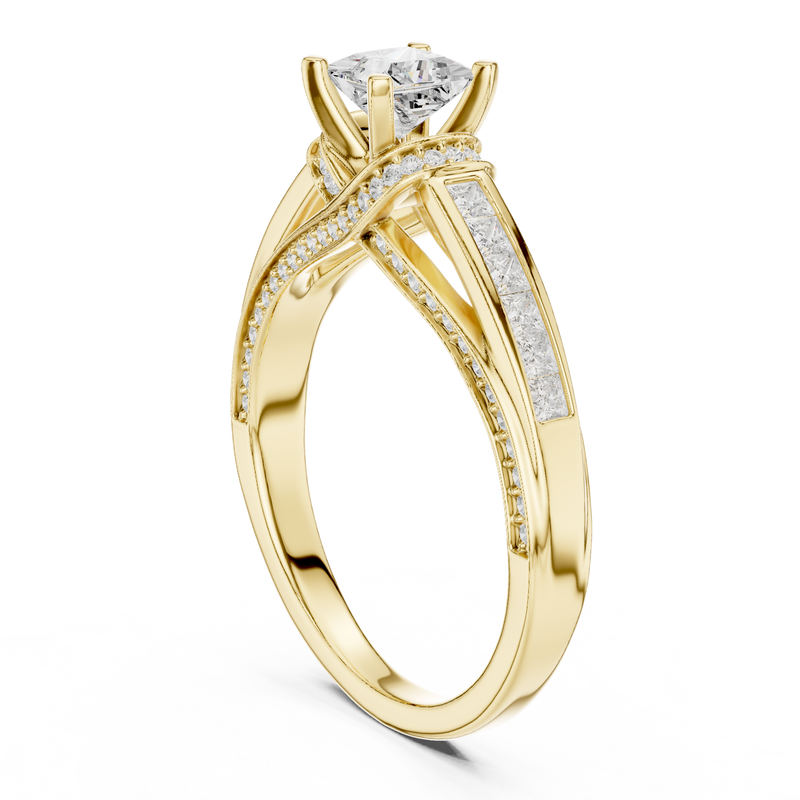 Ladies Ring LR-0282@7 - Yellow Gold - Image