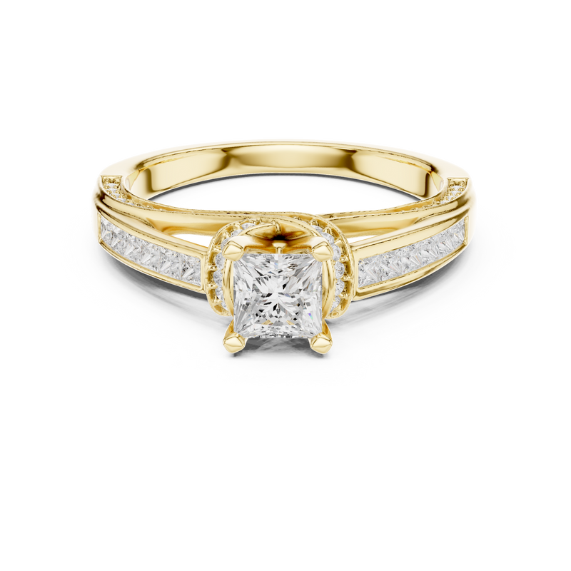 Ladies Ring LR-0282@7 - Yellow Gold - Image