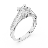 Ladies Ring LR-0283@7 - White Gold - Image