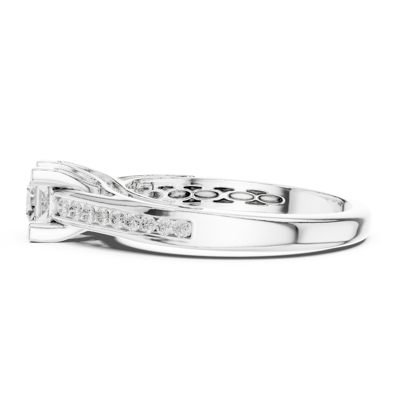 Ladies Ring LR-0283@7 - White Gold - Image