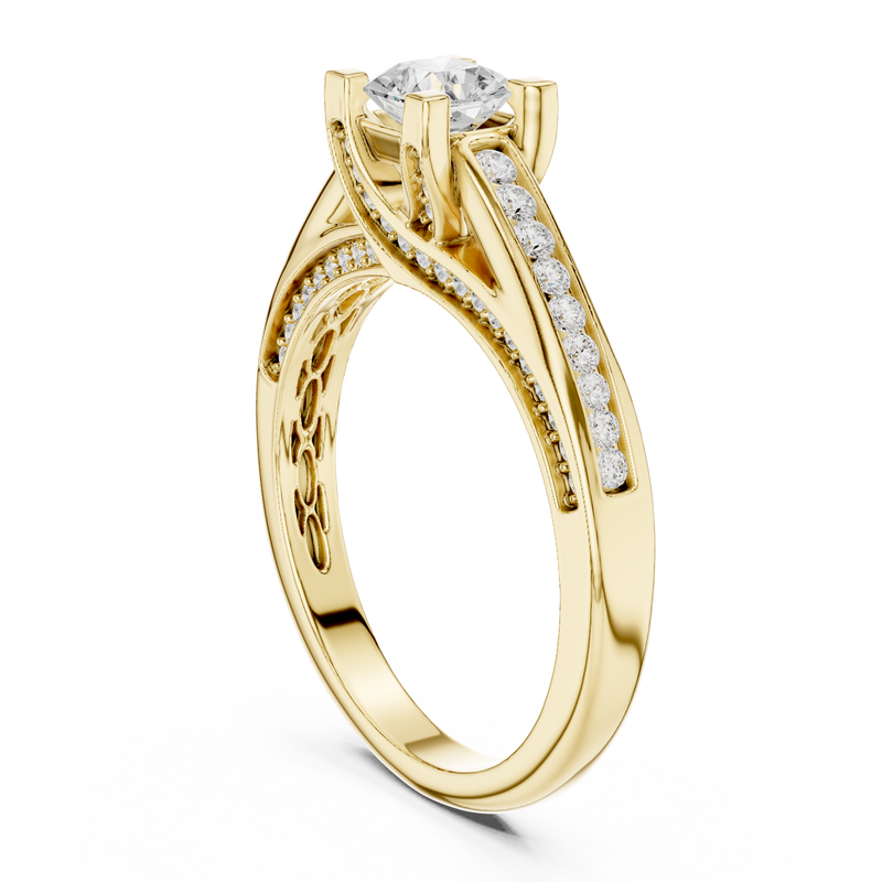 Ladies Ring LR-0283@7 - Yellow Gold - Image