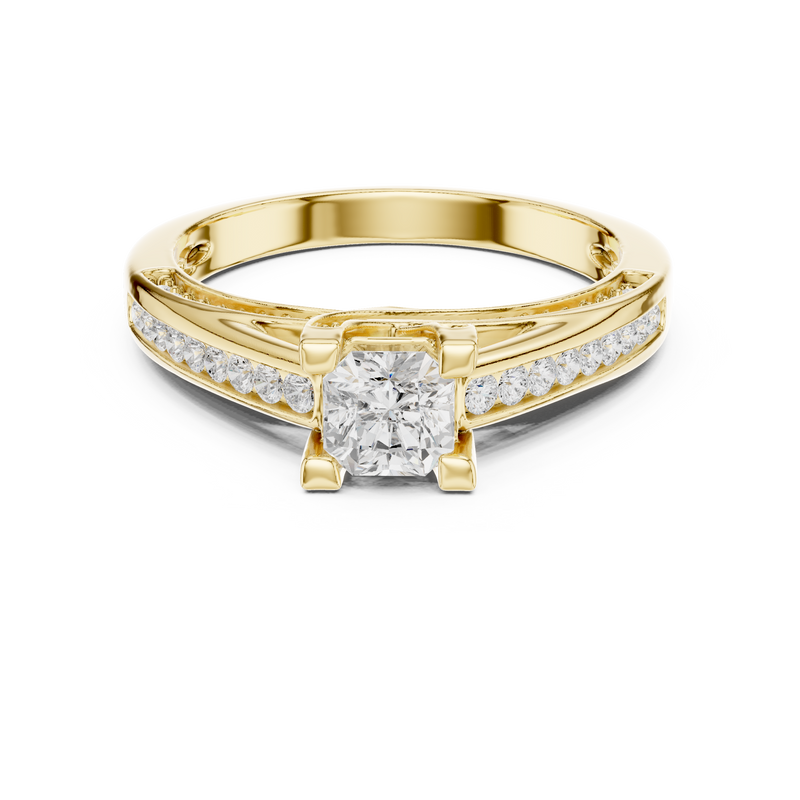 Ladies Ring LR-0283@7 - Yellow Gold - Image