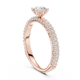 Ladies Ring LR-0288@7 - Rose Gold - Image