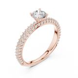Ladies Ring LR-0288@7 - Rose Gold - Image