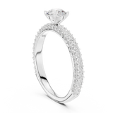 Ladies Ring LR-0288@7 - White Gold - Image