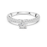 Ladies Ring LR-0288@7 - White Gold - Image