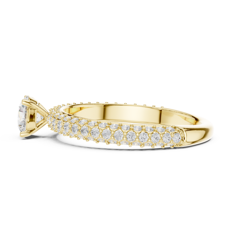 Ladies Ring LR-0288@7 - Yellow Gold - Image