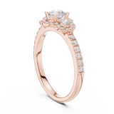 Ladies Ring LR-0289@7 - Rose Gold - Image