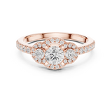 Ladies Ring LR-0289@7 - Rose Gold - Image