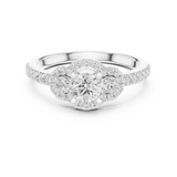 Ladies Ring LR-0289@7 - White Gold - Image