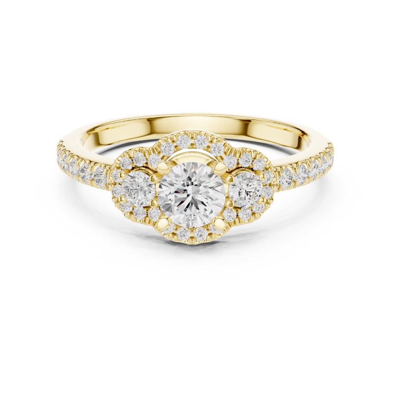 Ladies Ring LR-0289@7 - Yellow Gold - Image