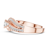 Ladies Ring LR-0292@7 - Rose Gold - Image