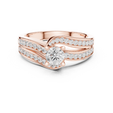 Ladies Ring LR-0292@7 - Rose Gold - Image