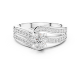 Ladies Ring LR-0292@7 - White Gold - Image