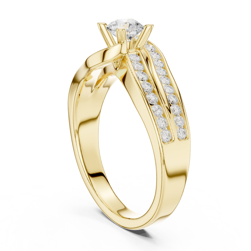 Ladies Ring LR-0292@7 - Yellow Gold - Image