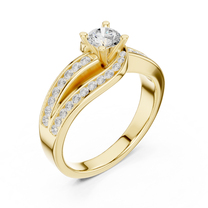 Ladies Ring LR-0292@7 - Yellow Gold - Image