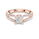 Ladies Ring LR-0295@7 - Rose Gold - Image