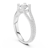Ladies Ring LR-0295@7 - White Gold - Image