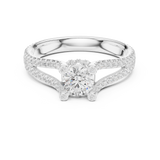 Ladies Ring LR-0295@7 - White Gold - Image