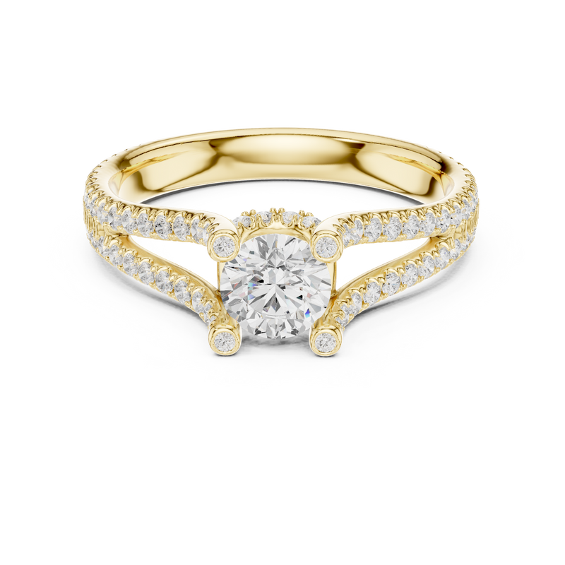 Ladies Ring LR-0295@7 - Yellow Gold - Image