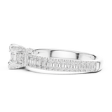 Ladies Ring LR-0296@7 - White Gold - Image