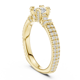 Ladies Ring LR-0296@7 - Yellow Gold - Image