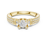 Ladies Ring LR-0296@7 - Yellow Gold - Image