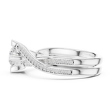 Ladies Ring LR-0299@7 - White Gold - Image