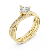 Ladies Ring LR-0299@7 - Yellow Gold - Image