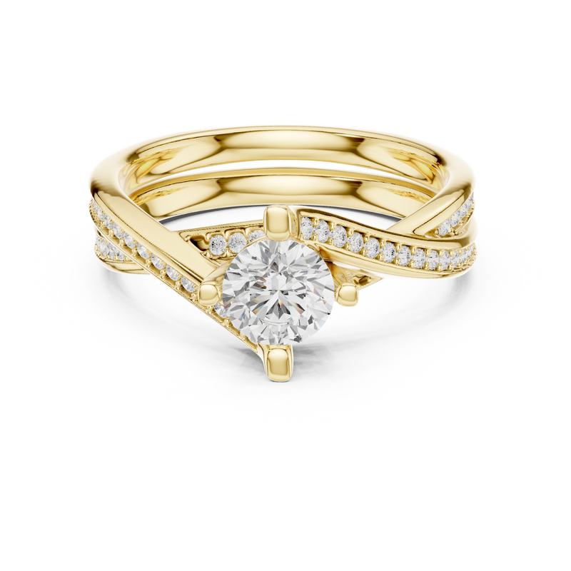 Ladies Ring LR-0299@7 - Yellow Gold - Image