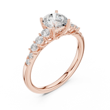 Ladies Ring LR-0300@7 - Rose Gold - Image