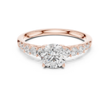 Ladies Ring LR-0300@7 - Rose Gold - Image