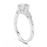 Ladies Ring LR-0300@7 - White Gold - Image