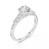Ladies Ring LR-0300@7 - White Gold - Image