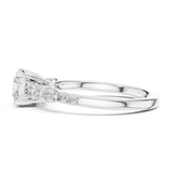 Ladies Ring LR-0300@7 - White Gold - Image
