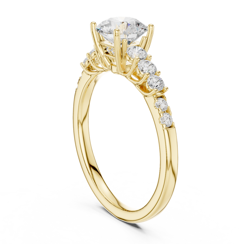 Ladies Ring LR-0300@7 - Yellow Gold - Image