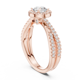 Ladies Ring LR-0301@7 - Rose Gold - Image