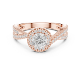Ladies Ring LR-0301@7 - Rose Gold - Image