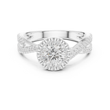 Ladies Ring LR-0301@7 - White Gold - Image