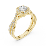 Ladies Ring LR-0301@7 - Yellow Gold - Image