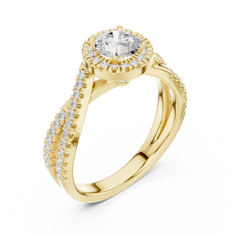 Ladies Ring LR-0301@7 - Yellow Gold - Image