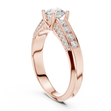 Ladies Ring LR-0303@7 - Rose Gold - Image