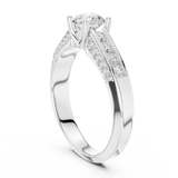 Ladies Ring LR-0303@7 - White Gold - Image
