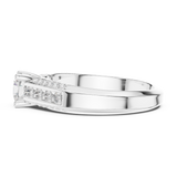 Ladies Ring LR-0303@7 - White Gold - Image