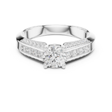 Ladies Ring LR-0303@7 - White Gold - Image