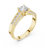 Ladies Ring LR-0303@7 - Yellow Gold - Image